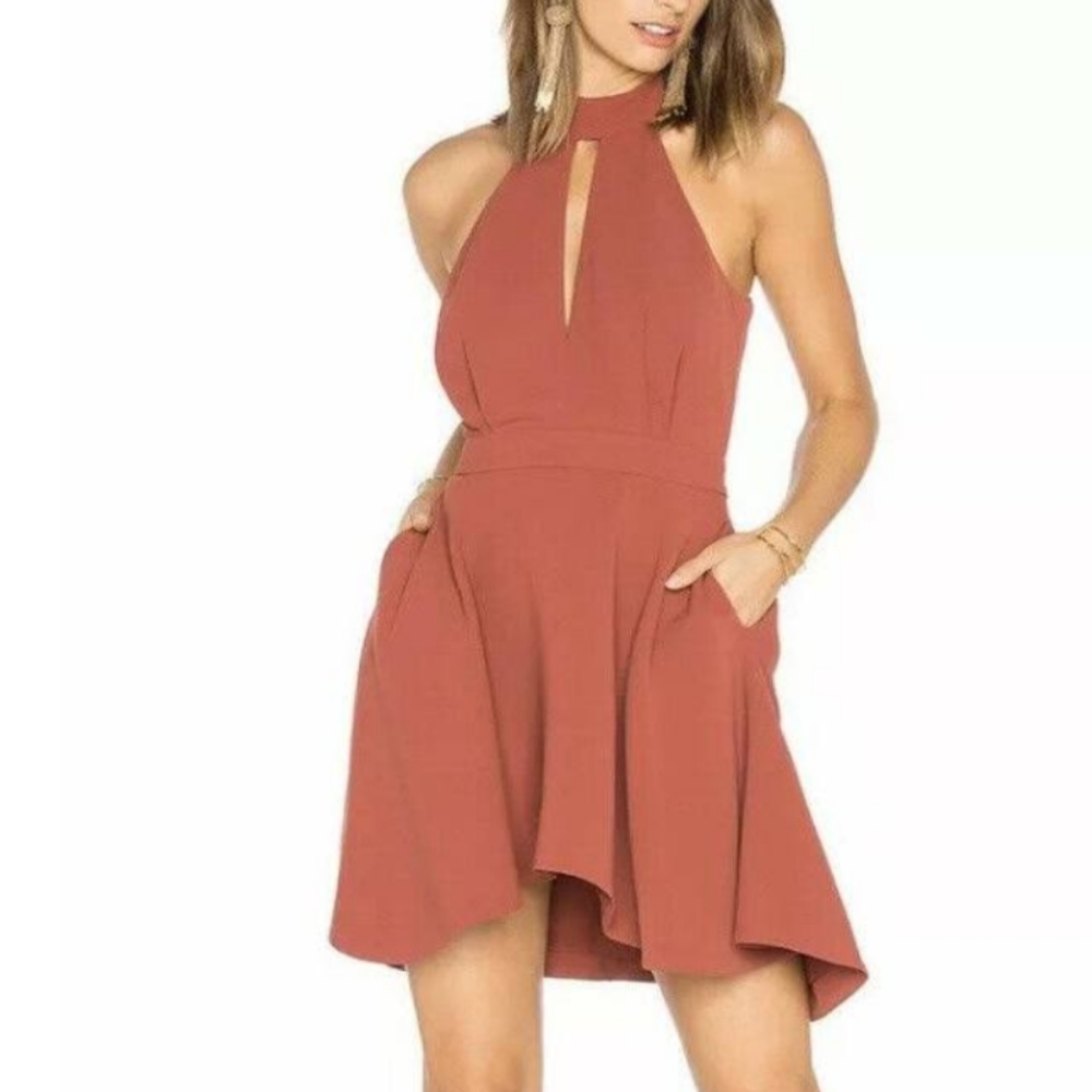 C/MEO Collective Marsala Witness Dress